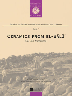 cover image of Ceramics from el-Blū